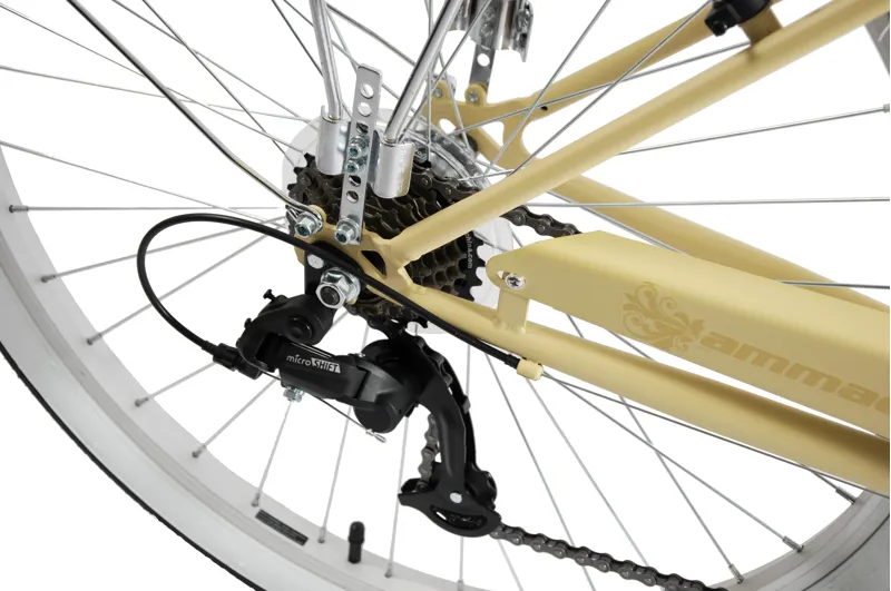 Ammaco Broadway Lifestyle Bike Latte-3